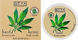 Reichhaltige Körpercreme mit Hanfsamenöl - Styx Naturcosmetic Hemp Body Cream — Bild N3