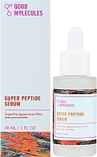 Düfte, Parfümerie und Kosmetik Anti-Aging Gesichtsserum - Good Molecules Super Peptide Serum 