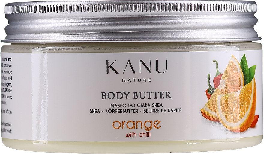 Shea-Körperbutter mit Chili - Kanu Nature Orange With Chilli Body Butter — Bild N1