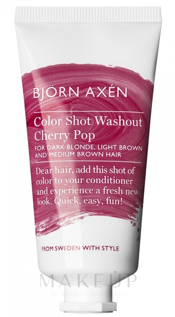 Temporäre Haarfarbe - BjOrn AxEn Color Shot Washout — Bild Cherry Pop