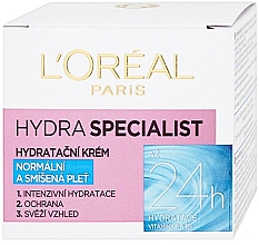 Intensiv feuchtigkeitsspendende und erfrischende Tagescreme für normale und Mischhaut - L'Oreal Paris Face Cream — Bild N2