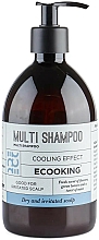 Düfte, Parfümerie und Kosmetik Kühlendes und beruhigendes Shampoo für trockene und gereizte Kopfhaut - Ecooking Multi Shampoo