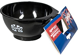 Düfte, Parfümerie und Kosmetik Haarfärbeschale 450 ml schwarz - Ronney Professional Tinting bowl with rubber RA 00167