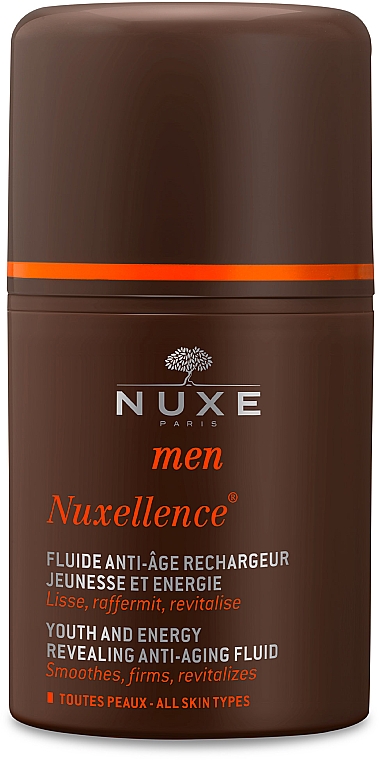 Revitalisierendes Anti-Aging Gesichtsfluid für Männer - Nuxe Men Nuxellence Youth and Energy Revealing Anti-Aging Fluid — Bild N1