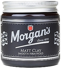 Düfte, Parfümerie und Kosmetik Ton zum Haarstyling - Morgan’s Matt Clay