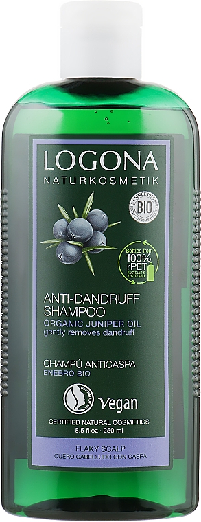 Shampoo für trockene Kopfhaut gegen Schuppen - Logona Hair Care Treatment Shampoo Juniper