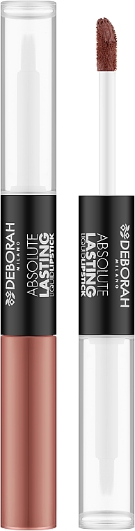 Langanhaltende Farbe und Gloss für die Lippen - Deborah Absolute Lasting Liquid Lipstick