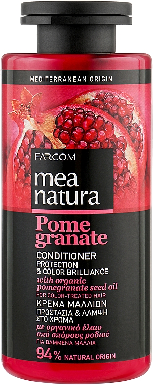 Conditioner für coloriertes Haar mit Granatapfelöl - Mea Natura Pomegranate Hair Conditioner — Bild N1