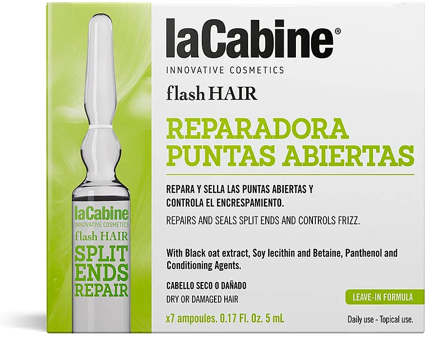 Haarampulle - La Cabine Flash Hair Repair Split Ends — Bild N1