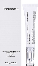 Düfte, Parfümerie und Kosmetik Lippenmaske - Transparent Lab Overnight Soft + Smooth Lip Treatment Niche Beauty Lab 