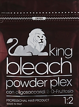 Haarpuder mit Beta-Di-Fructose-Oligosacchariden - Trendy Hair King Bleach Powder Plex — Bild N1