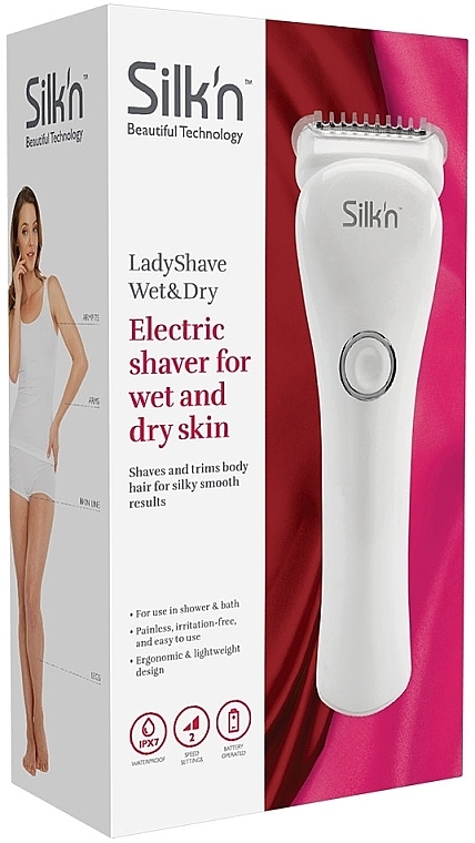 Elektrischer Rasierer - Silk'n LadyShave Wet&Dry — Bild N1