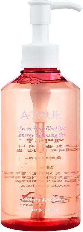 Gesichtswaschgel mit schwarzem Tee - A-True Sweet Song Black Tea Energy Cleansing Gel — Bild N2