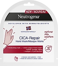 Düfte, Parfümerie und Kosmetik Feuchtigkeitsspendende und regenerierende Handmaske - Neutrogena Cica-Repair