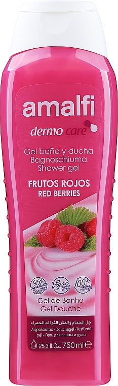 Dusch- und Badegel rote Früchte - Amalfi Skin Frutos Rojos Shower Gel — Bild N1
