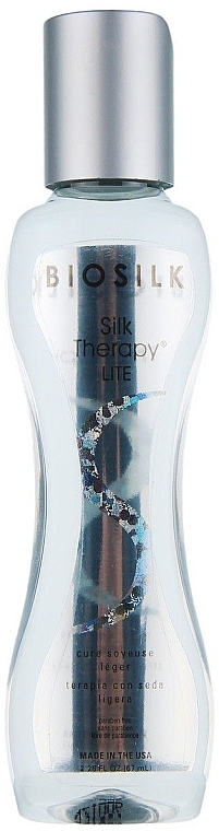 Aufbauende Haarkur ohne Ausspülen mit Seidenproteinen - BioSilk Silk Therapy Lite Silk Treatment — Bild N3