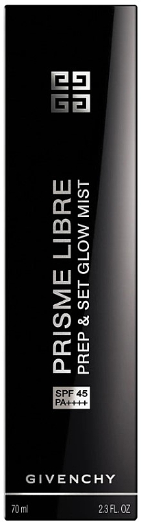 Spraybasis und Make-up-Fixierer - Givenchy Prisme Libre Prep & Set Glow Mist — Bild N3