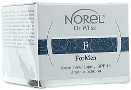 Düfte, Parfümerie und Kosmetik Feuchtigkeitsspendende Anti-Aging Gesichtscreme für Männer SPF 15 - Norel ForMen Moisturizing cream Anti-Age