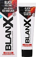 Düfte, Parfümerie und Kosmetik Aufhellende Zahnpasta - BlanX Black Volcano Extra White