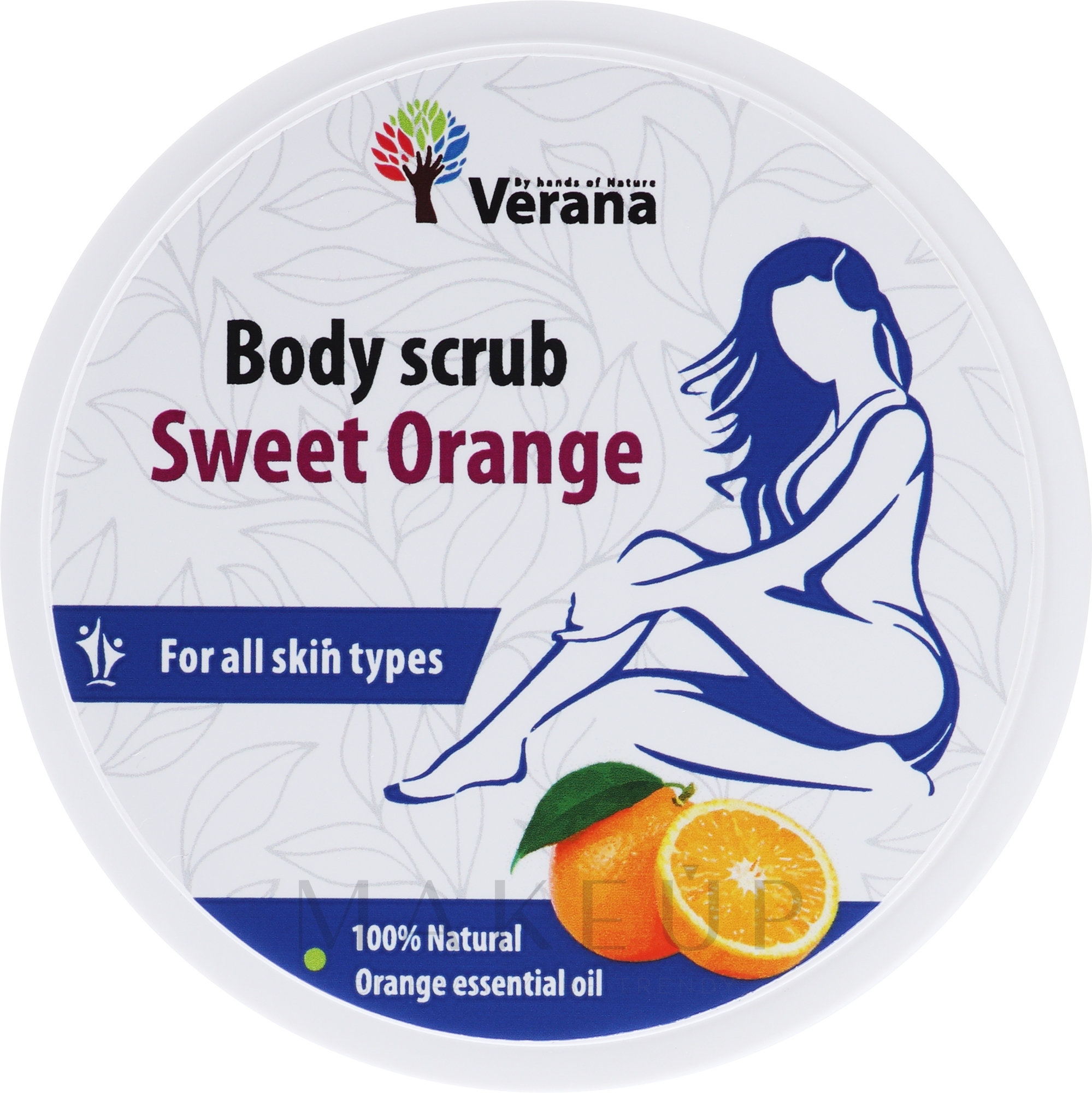 Körperpeeling Süße Orange - Verana Body Scrub Sweet Orange — Bild 300 g