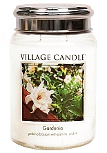 Düfte, Parfümerie und Kosmetik Duftkerze im Glas Gardenia - Village Candle Gardenia