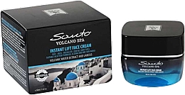 Düfte, Parfümerie und Kosmetik Sofortige Lifting-Gesichtscreme - Santo Volcano Spa Instant Lift Face Cream