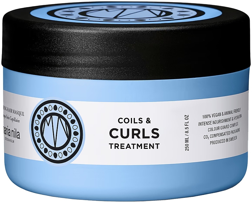 Maske für lockiges Haar - Maria Nila Coils & Curls Finishing Treatment Masque  — Bild N1