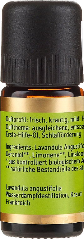 Raumduft Lavendel Fein - Primavera Natural Essential Oil Lavender Fine — Bild N2