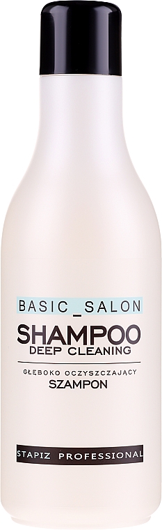 Tiefenreinigendes Shampoo - Stapiz Basic Salon Deep Cleaning Shampoo — Bild N1
