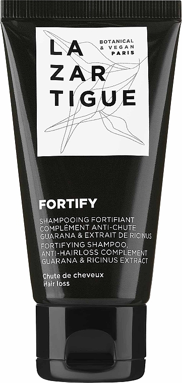 GESCHENK! Stärkendes Shampoo gegen Haarausfall - Lazartigue Fortify Fortifying Shampoo Anti-Hairloss Complement (Mini)  — Bild N1