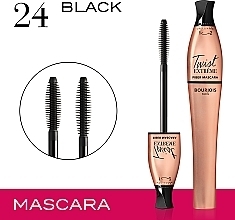 Mascara mehr Wimpernvolumen - Bourjois Fiber Mascara Twist Up Extreme Volume — Bild N5