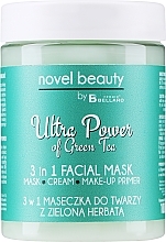 Düfte, Parfümerie und Kosmetik 3in1 Gesichtsmaske mit grünem Tee - Fergio Bellaro Novel Beauty Ultra Power Facial Mask