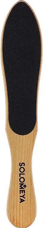 Professionelle Pediküre-Fußfeile aus Holz 80/150 - Solomeya Professional Wooden Foot File 80/150 — Bild N1