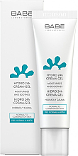 Feuchtigkeitsspendende und beruhigende Creme für normale und Mischhaut - Babe Laboratorios Hydro 24h Cream — Bild N2