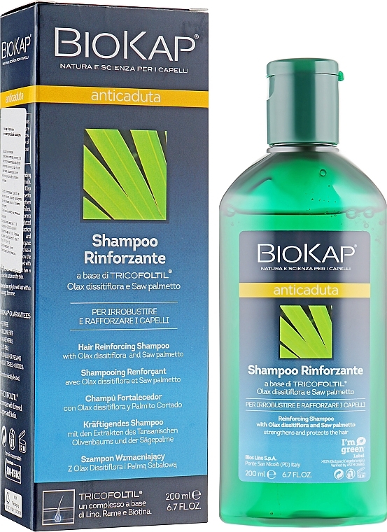 Shampoo gegen Haarausfall - BiosLine BioKap Hair Loss Shampoo — Bild N6