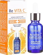 Düfte, Parfümerie und Kosmetik Gesichts-, Hals- und Dekolleté-Konzentrat mit Vitamin C - Floslek Re Vita C Concentrate With Vitamin C