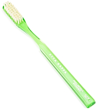 Düfte, Parfümerie und Kosmetik Zahnbürste grün - Acca Kappa Soft Pure Bristle Toothbrush Model 567