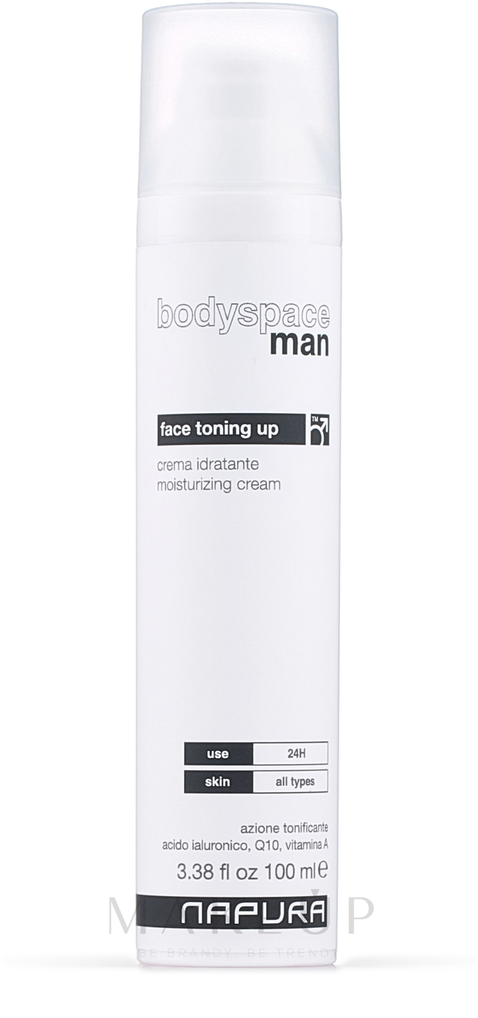 Feuchtigkeitsspendende Gesichtscreme - Napura Face Moisturizing Cream For Man — Bild 100 ml