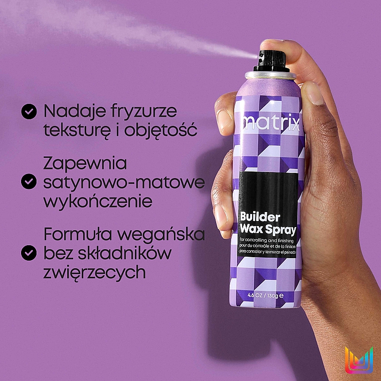 Haarspray-Wachs - Matrix Builder Wax Spray — Bild N2