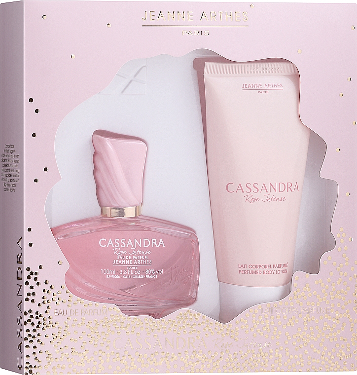 Jeanne Arthes Cassandra Rose Intense - Duftset (Eau de Parfum 100ml + Körperlotion 150ml)  — Bild N1