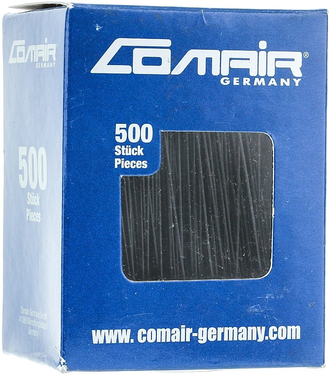 Haarnadeln schwarz 75 mm - Comair — Bild N3