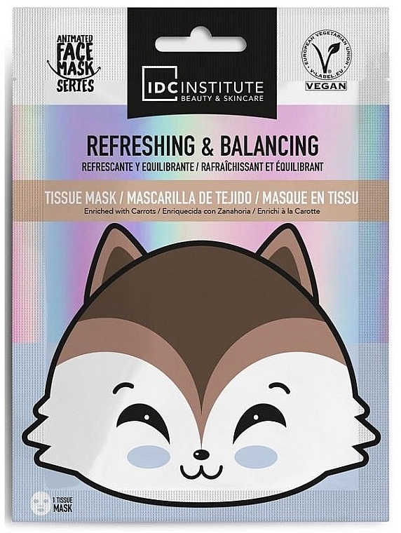 Gesichtsmaske - IDC Institute Refreshing Balancing Face Mask  — Bild N1