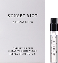 GESCHENK! Allsaints Sunset Riot - Eau de Parfum (Probe) — Bild N1