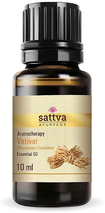 Ätherisches Vetiveröl - Sattva Ayurveda Vetiver Essential Oil  — Bild N1