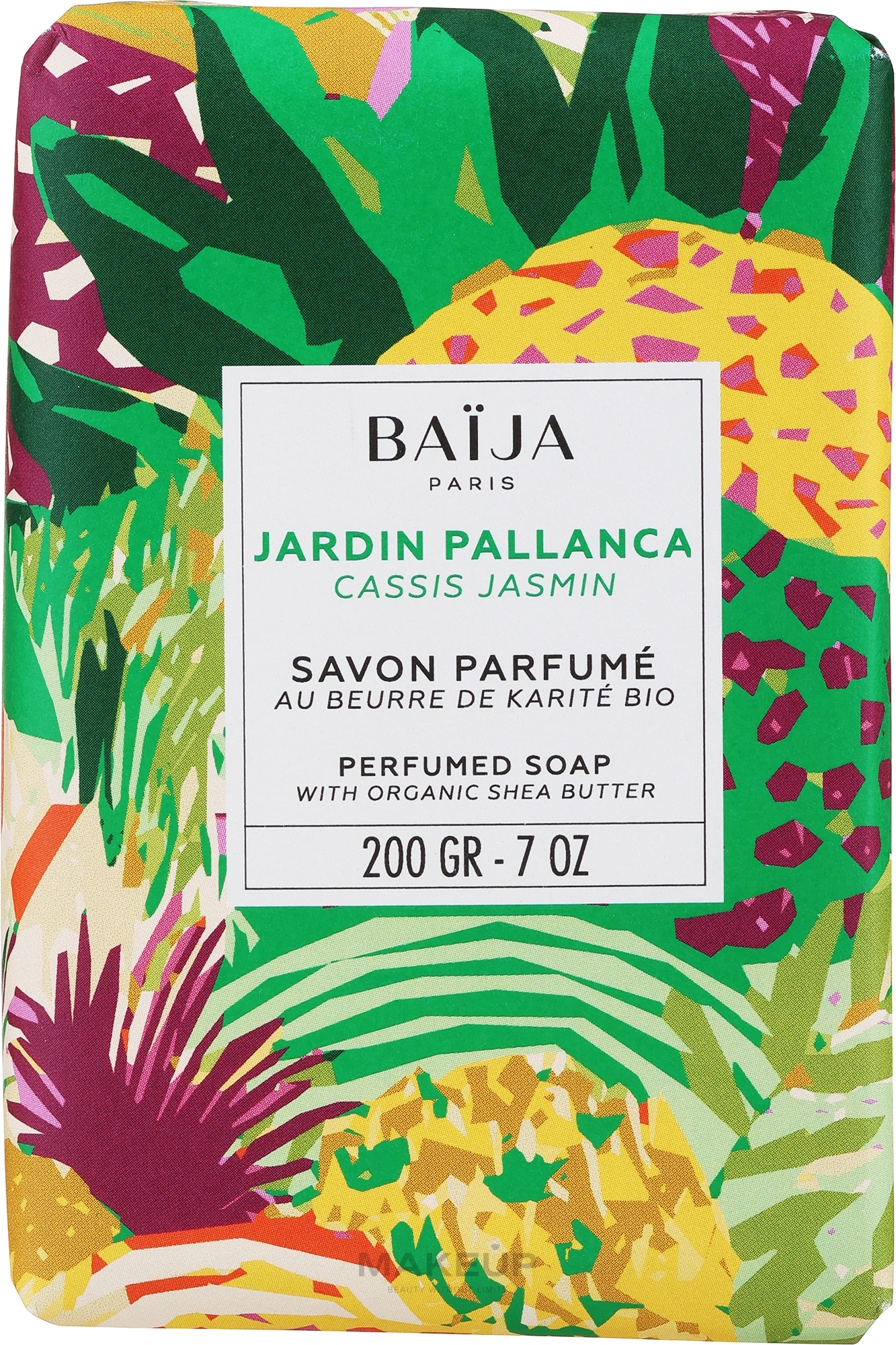Parfümierte Seife - Baija Jardin Pallanca Perfumed Soap  — Bild 200 g
