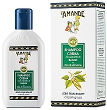 Seboregulierendes Creme-Shampoo für fettiges Haar mit Birkenextrakt - L'amande Marseille Shampoo Crema — Bild N1