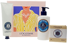 Düfte, Parfümerie und Kosmetik Set - L'Occitane En Provence (b/milk/250ml + h/balm/250ml + h/soap/100g)