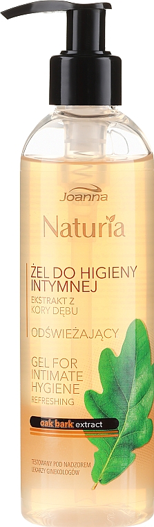 Gel für die Intimhygiene mit Eichenrindenextrakt - Joanna Naturia Intimate Hygiene Gel — Foto N1