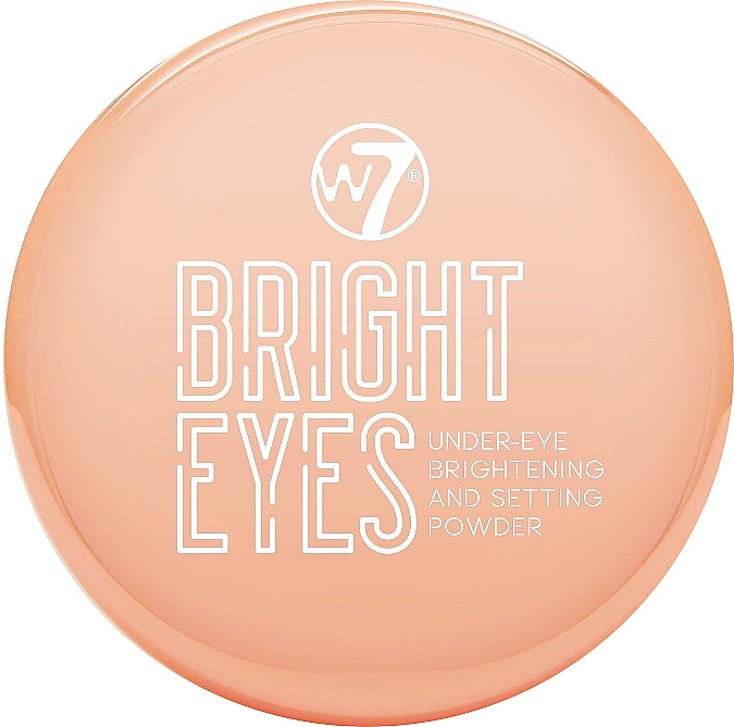 GESCHENK! Puder für die Augenpartie - W7 Bright Eyes Under-Eye Brightening And Setting Powder — Bild N1