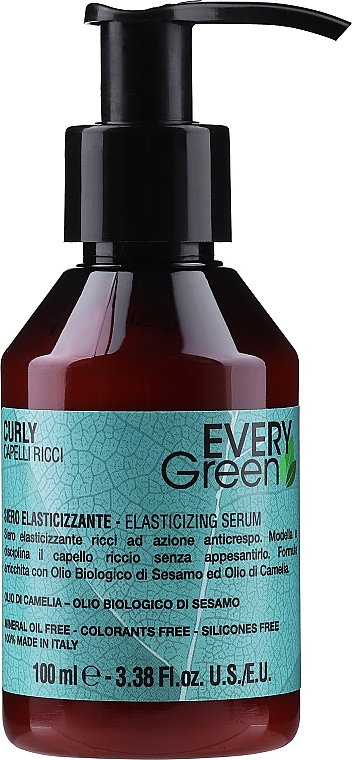 Serum für lockiges Haar - EveryGreen Curly Elasticising Serum — Bild N2